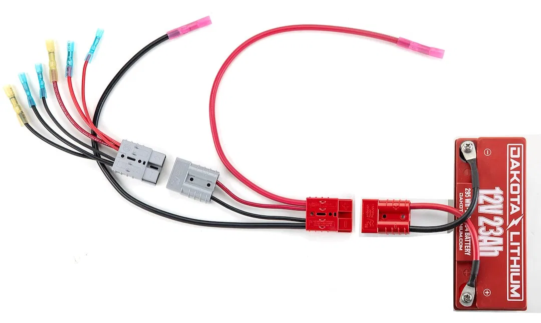 RCE12VKYKPRO – CONNECT EASE Battery Connection Harness, Provides Power Connection To Kayak Fishing Accessories With Q...